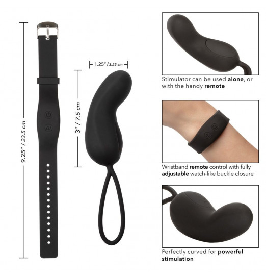 Черный вибронабор для двоих Silicone Remote Foreplay Set