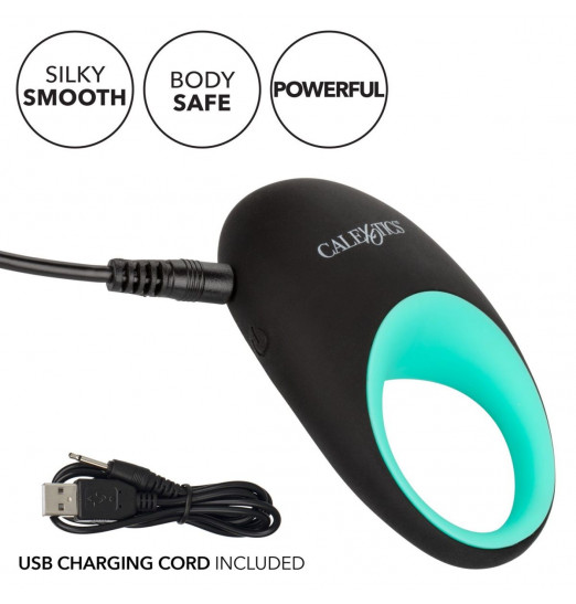 Набор из двух черных эрекционных колец Link Up Pinnacle