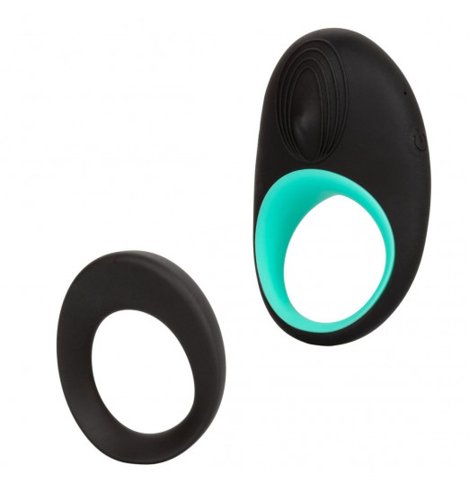 Набор из двух черных эрекционных колец Link Up Pinnacle