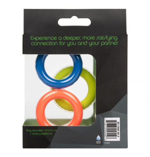 Набор из 3 эрекционных колец Link Up Ultra-Soft Climax Set Набор из 3 эрекционных колец Link Up Ultra-Soft Climax Set