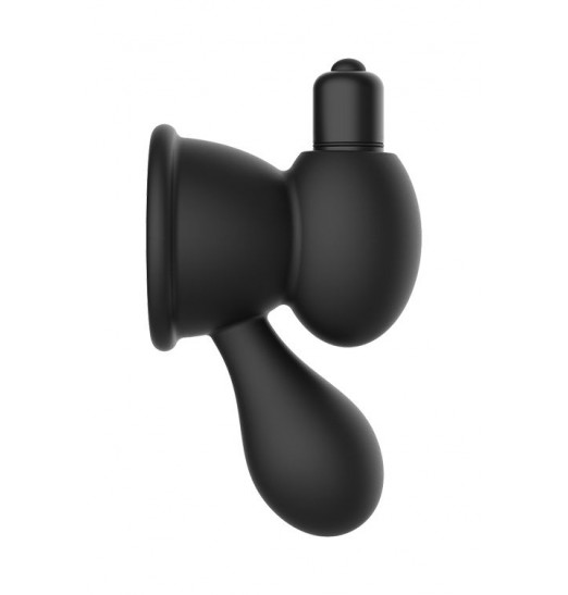 Черные вибронакладки для сосков VIBRATING NIPPLE TEASERS