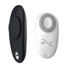 Черный вибромассажер для стимуляции клитора Moxie