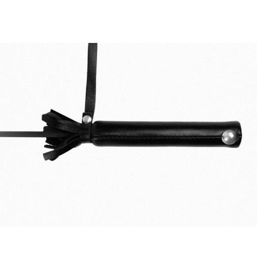 Черный классический стек с петлёй - 63 см.