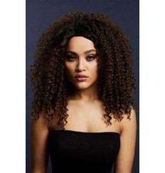 Шатеновый парик с кудряшками