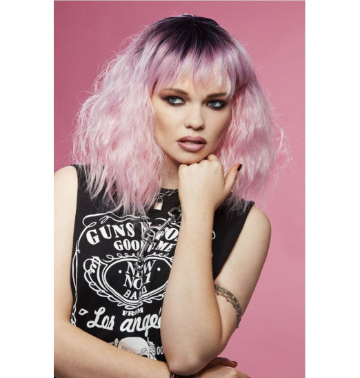 Нежно-розовый парик  Любимый котенок