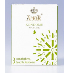 Классические презервативы AMOR Nature - 3 шт.