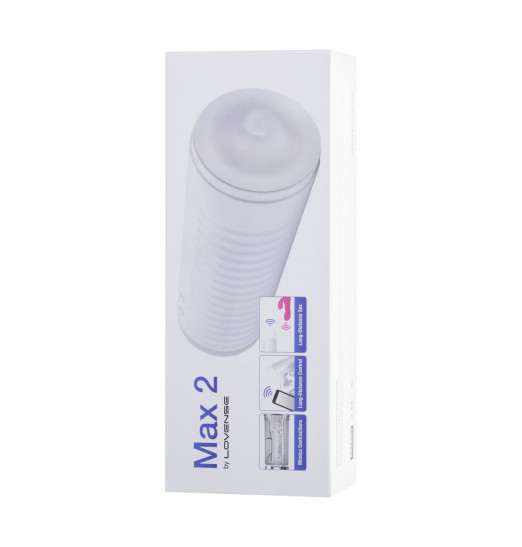 Белый мастурбатор Lovense Max 2