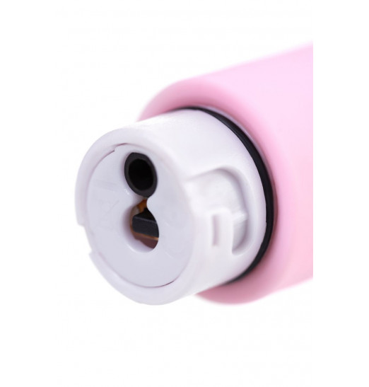 Нежно-розовый вибратор для точки G OMG - 17 см.