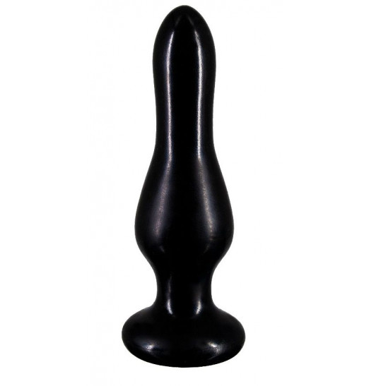 Черная анальная пробка MAGNUM 12 - 12 см.