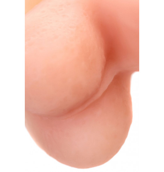 Телесный фаллоимитатор Hugh - 20,5 см.