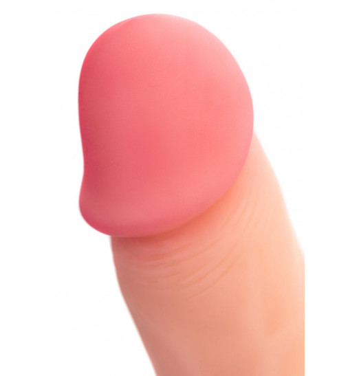 Телесный фаллоимитатор Hugh - 20,5 см.