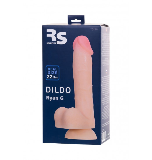 Телесный фаллоимитатор Ryan G - 22,5 см.