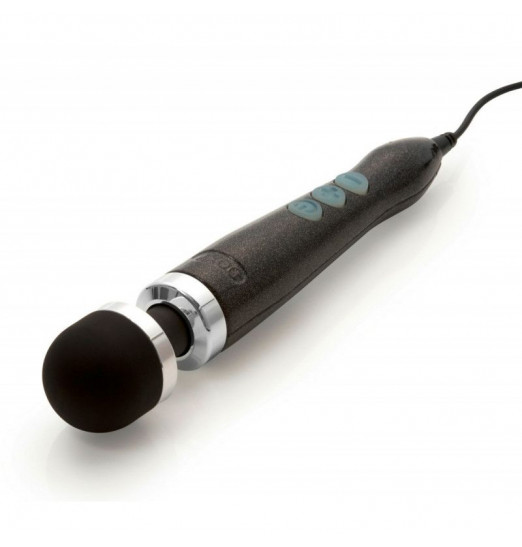 Черный вибратор Doxy Number 3 - 28 см. Черный вибратор Doxy Number 3 - 28 см.
