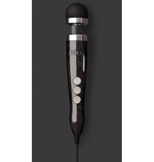 Черный вибратор Doxy Number 3 - 28 см. Черный вибратор Doxy Number 3 - 28 см.