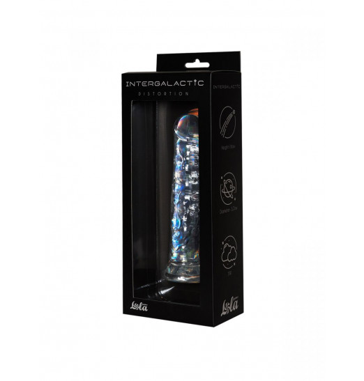 Прозрачный фаллоимитатор Distortion - 18 см. Прозрачный фаллоимитатор Distortion - 18 см.