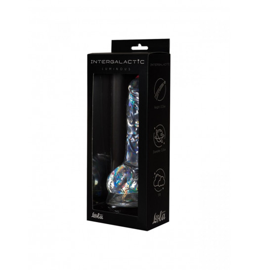 Прозрачный фаллоимитатор Luminous - 20 см.