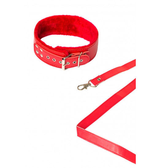 Красный ошейник Circus с поводком Красный ошейник Circus с поводком