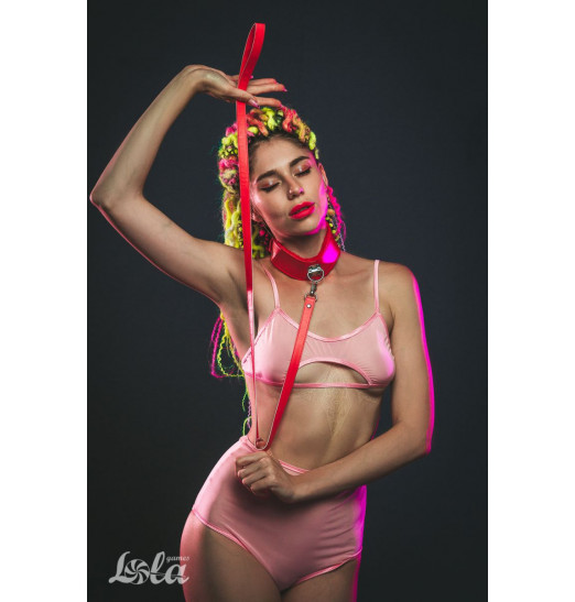 Красный ошейник Circus с поводком Красный ошейник Circus с поводком