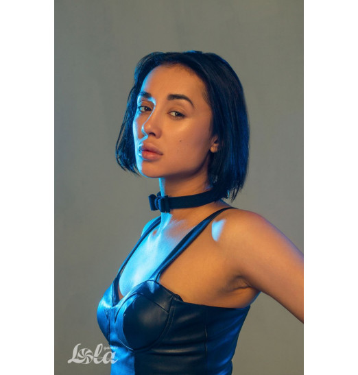 Черный ошейник Decadence с бабочкой Черный ошейник Decadence с бабочкой