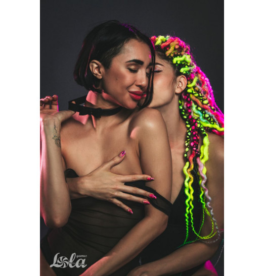 Черный ошейник Decadence с бабочкой Черный ошейник Decadence с бабочкой