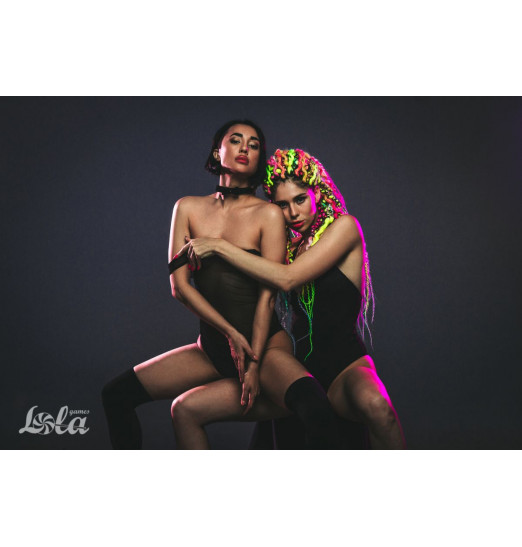 Черный ошейник Decadence с бабочкой Черный ошейник Decadence с бабочкой