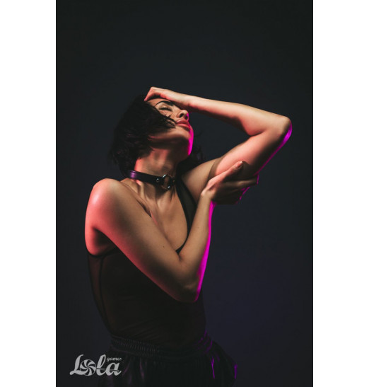 Черный ошейник Intrigue Черный ошейник Intrigue