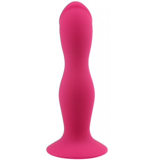 Розовая анальная втулка Rumpy-pumpy - 15 см.