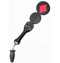 Шлёпалка  Бубны  с анальным плагом