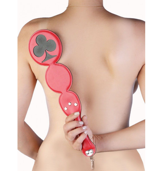 Шлёпалка  Трефы  с анальным плагом