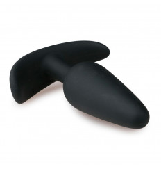 Черная анальная втулка Anchor Plug - 8 см.