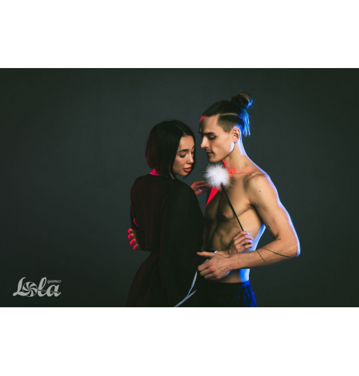 Белый пуховый тиклер Treasure - 41 см. Белый пуховый тиклер Treasure - 41 см.