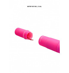 Розовый клиторальный вибромассажер Clitoral Tickler - 16,2 см.