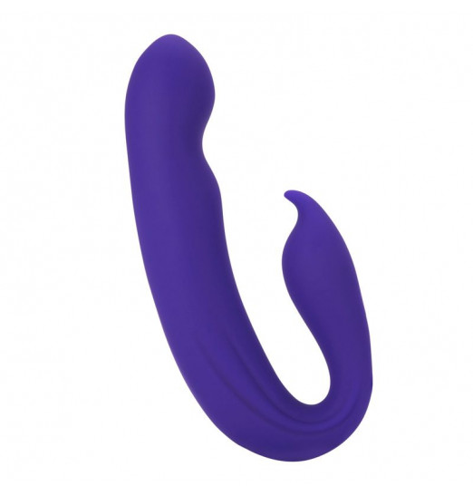 Фиолетовый вибратор G-Spot Dual Stimulator - 17,1 см.