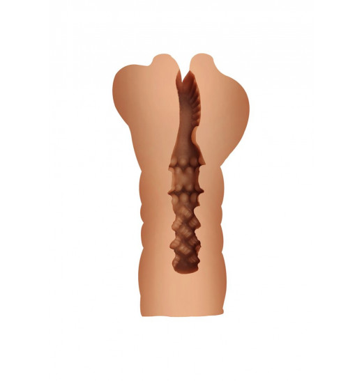 Кофейный мастурбатор-ротик Hottie