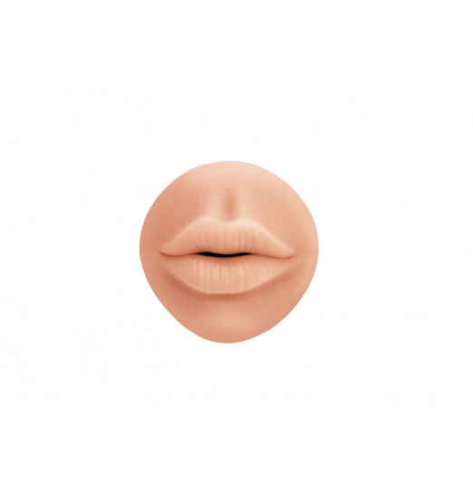 Телесный мастурбатор-ротик Sweet Lips