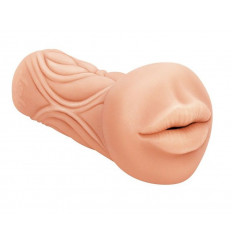 Телесный мастурбатор-ротик Sweet Lips