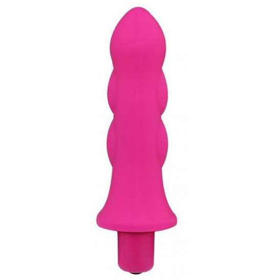 Розовый мини-вибратор Mystique Rocket Vibe - 12,7 см.