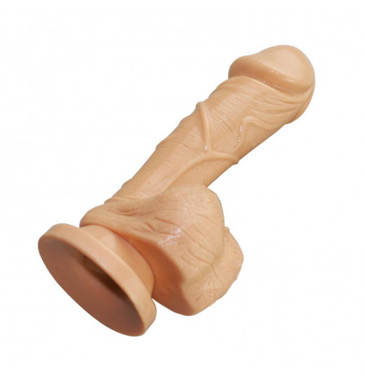 Телесный фаллоимитатор Big Glans Dong - 19 см. Телесный фаллоимитатор Big Glans Dong - 19 см.