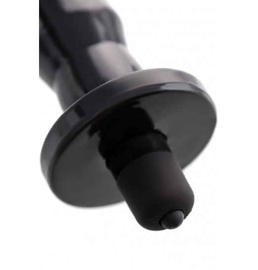 Черная анальная втулка Lacerta с вибрацией - 12,1 см. Черная анальная втулка Lacerta с вибрацией - 12,1 см.