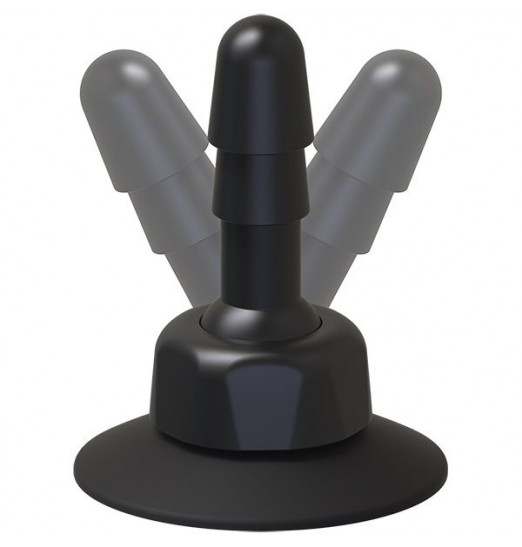 Плаг с присоской для фиксации насадок Deluxe 360° Swivel Suction Cup Plug