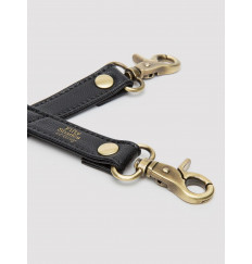 Черный фиксатор для манжет Bound to You Faux Leather Hogtie