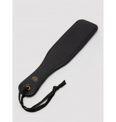 Черная шлепалка Bound to You Faux Leather Small Spanking Paddle - 25,4 см.