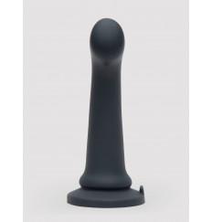 Черный фаллоимитатор Feel It Baby Silicone G-Spot Dildo - 17,8 см.