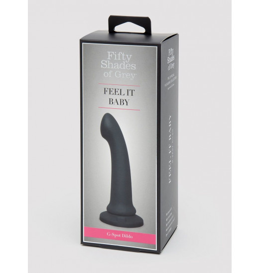 Черный фаллоимитатор Feel It Baby Silicone G-Spot Dildo - 17,8 см. Черный фаллоимитатор Feel It Baby Silicone G-Spot Dildo - 17,8 см.