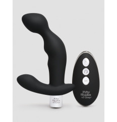 Черный вибромассажер простаты Relentless Vibrations Remote Prostate Vibrator - 15,2 см.