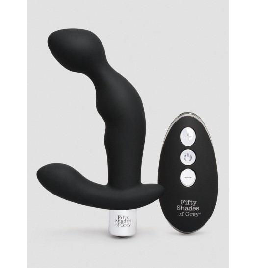 Черный вибромассажер простаты Relentless Vibrations Remote Prostate Vibrator - 15,2 см. Черный вибромассажер простаты Relentless Vibrations Remote Prostate Vibrator - 15,2 см.