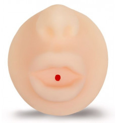 Нежный реалистичный мастурбатор-ротик