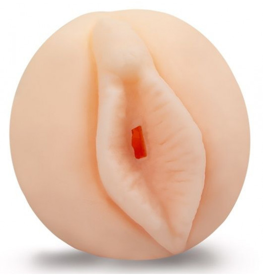 Нежный реалистичный мастурбатор-вагина с рельефной поверхностью