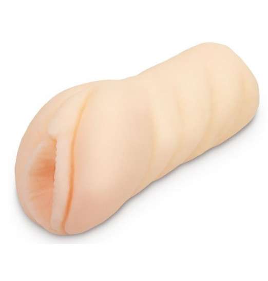 Нежный реалистичный мастурбатор-вагина с рельефной поверхностью
