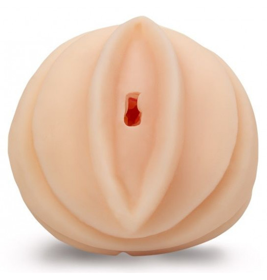 Телесный мастурбатор-вагина с узеньким входом